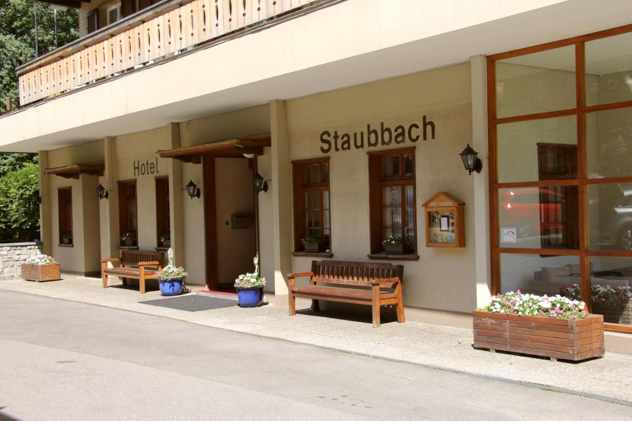 Hotel Staubbach Lauterbrunnen Bagian luar foto
